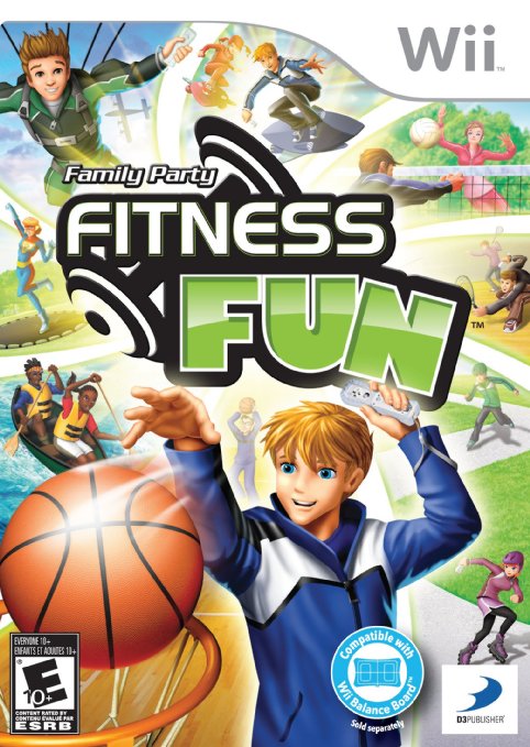 WII: FAMILY PARTY FITNESS FUN (COMPLETE) WII: FAMILY PARTY FITNESS FUN (COMPLETE)
